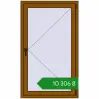 Ціноутворення Вікна 840x1420 мм REHAU Euro 70 GOLDEN OAK з двох сторін. Ціна: ₴10,305.59