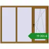 Ціноутворення Вікна 1800x1400 мм REHAU Euro 70 LIGHT_OAK з двох сторін. Ціна: ₴19,355.39