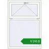 Ціноутворення Вікна 900x1300 мм REHAU Euro 70 Білий (RAL 9016) з двох сторін. Ціна: ₴9,594.83