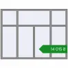 Ціноутворення Вікна 2000x1500 мм Altest Pony 375 RAL 9007 Grey aluminium з двох сторін. Ціна: ₴14,015.28
