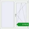 Ціноутворення Вікна 1200x1200 мм REHAU Brillant-Design Білий (RAL 9016) з двох сторін. Ціна: ₴8,917.95