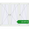 Ціноутворення Вікна 1900x1550 мм REHAU Euro 70 Білий (RAL 9016) з двох сторін. Ціна: ₴20,896.76