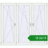Ціноутворення Tilt-and-Turn 1900x1700 mm REHAU Euro 70 RAL 9016 Traffic white two-sided. Ціна: ₴18,067.42