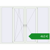 Ціноутворення Вікна 2300x1750 мм REHAU Euro 70 Білий (RAL 9016) з двох сторін. Ціна: €463.19