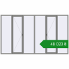Ціноутворення Вікна 3800x2200 мм Altest Pony 375 RAL 9007 Grey aluminium з двох сторін. Ціна: ₴48,023.16