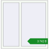Ціноутворення Вікна 1100x1125 мм REHAU Euro 60 Білий (RAL 9016) з двох сторін. Ціна: ₴3,742.34