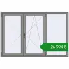 Ціноутворення Вікна 1800x1200 мм Altest Pony 375 RAL 9007 Grey aluminium з двох сторін. Ціна: ₴26,994.09