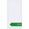 Ціноутворення Вікна 1120x2195 мм REHAU Brillant-Design. Ціна: €173.06
