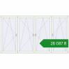 Ціноутворення Вікна 3200x1800 мм REHAU Euro 70 Білий (RAL 9016) з двох сторін. Ціна: ₴28,086.96