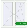 Ціноутворення Вікна 1300x1400 мм REHAU SYNEGO MD LIGHT_OAK ззовні. Ціна: ₴21,139.66