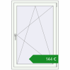 Ціноутворення Вікна 910x1340 мм REHAU Euro 70. Ціна: €144.45