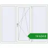 Ціноутворення Вікна 1680x1370 мм REHAU Euro 70 Білий (RAL 9016) з двох сторін. Ціна: ₴14,633.53