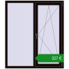 Ціноутворення Вікна 1300x1500 мм REHAU Euro 70. Ціна: €327.05
