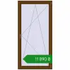Ціноутворення Вікна 1000x2000 мм REHAU Euro 60 WALNUT з двох сторін. Ціна: ₴11,890.45
