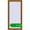 Ціноутворення Вікна 600x1250 мм REHAU Euro 60 GOLDEN OAK з двох сторін. Ціна: ₴4,161.36