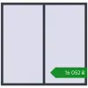 Ціноутворення Вікна 1800x1730 мм REHAU Euro 70 ANTHRACITE_GREY_STRUKTURAL з двох сторін. Ціна: ₴16,052.25