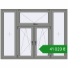 Ціноутворення Вікна 2000x1500 мм Altest Pony 375 RAL 9007 Grey aluminium з двох сторін. Ціна: ₴41,020.24