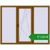 Ціноутворення Вікна 1850x1450 мм REHAU Euro 60 GOLDEN OAK з двох сторін. Ціна: ₴17,054.48