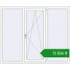 Ціноутворення Вікна 1750x1450 мм REHAU Euro 70 Білий (RAL 9016) з двох сторін. Ціна: ₴12,835.53