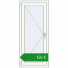 Ціноутворення Вікна 600x1400 мм REHAU Euro 60 Білий (RAL 9016) з двох сторін. Ціна: €124.52