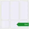 Ціноутворення Вікна 1800x1800 мм REHAU Euro 60 Білий (RAL 9016) з двох сторін. Ціна: $261.22
