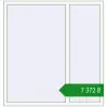 Ціноутворення Tilt-and-Turn 1385x1450 mm REHAU Brillant-Design RAL 9016 Traffic white two-sided. Ціна: ₴7,372.43