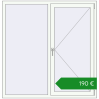 Ціноутворення Вікна 1460x1500 мм REHAU Euro 60. Ціна: €190.48