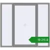 Ціноутворення Вікна 2000x1800 мм Altest Pony 375 RAL 9007 Grey aluminium з двох сторін. Ціна: ₴18,215.24
