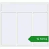 Ціноутворення Вікна 2110x1910 мм REHAU Euro 60 Білий (RAL 9016) з двох сторін. Ціна: ₴12,599.33
