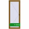 Ціноутворення Вікна 880x2200 мм REHAU Euro 60 LIGHT_OAK з двох сторін. Ціна: ₴11,235.53