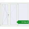 Ціноутворення Вікна 1700x1420 мм REHAU Brillant-Design Білий (RAL 9016) з двох сторін. Ціна: ₴19,906.46