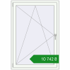 Ціноутворення Вікна 1000x1440 мм Altest Pony 375 RAL 9016 Traffic white з двох сторін. Ціна: ₴10,741.74