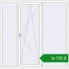 Ціноутворення Вікна 1800x1800 мм REHAU Euro 70 Білий (RAL 9016) з двох сторін. Ціна: ₴16,730.18