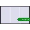 Ціноутворення Вікна 4000x2400 мм REHAU Euro 70 ANTHRACITE_GREY_GLATT з двох сторін. Ціна: ₴43,469.34