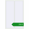 Ціноутворення Вікна 1500x2320 мм REHAU Euro 70. Ціна: €314.30
