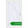 Ціноутворення Вікна 900x1600 мм REHAU SYNEGO MD ANTHRACITE_GREY_STRUKTURAL ззовні. Ціна: ₴12,643.88