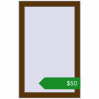 Ціноутворення Вікна 550x870 мм REHAU Euro 60 WALNUT з двох сторін. Ціна: $49.90