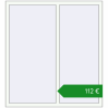 Ціноутворення Вікна 1300x1420 мм REHAU Euro 60. Ціна: €111.50
