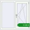 Ціноутворення Вікна 1015x1002 мм REHAU Euro 60 Білий (RAL 9016) з двох сторін. Ціна: ₴5,538.15