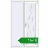 Ціноутворення Вікна 1045x1720 мм REHAU Euro 60 Білий (RAL 9016) з двох сторін. Ціна: ₴7,903.82