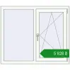 Ціноутворення Вікна 1170x980 мм REHAU Euro 60 Білий (RAL 9016) з двох сторін. Ціна: ₴5,828.48