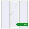 Ціноутворення Вікна 1730x1800 мм REHAU Euro 60 Білий (RAL 9016) з двох сторін. Ціна: ₴11,186.64