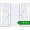 Ціноутворення Вікна 1700x1400 мм REHAU Euro 70 Білий (RAL 9016) з двох сторін. Ціна: ₴15,755.48