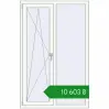 Ціноутворення Вікна 1060x1640 мм REHAU Brillant-Design Білий (RAL 9016) з двох сторін. Ціна: ₴10,603.09