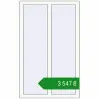 Ціноутворення Вікна 800x1300 мм REHAU Euro 60 Білий (RAL 9016) з двох сторін. Ціна: ₴3,547.40