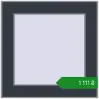 Ціноутворення Вікна 380x380 мм REHAU Euro 60 ANTHRACITE_GREY_STRUKTURAL з двох сторін. Ціна: ₴1,110.74