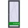 Ціноутворення Вікна 900x2100 мм REHAU Euro 70 ANTHRACITE_GREY_STRUKTURAL з двох сторін. Ціна: ₴14,392.64