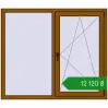 Ціноутворення Вікна 1400x1200 мм REHAU Euro 60 GOLDEN OAK з двох сторін. Ціна: ₴12,119.84