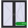 Ціноутворення Вікна 1300x1400 мм REHAU SYNEGO MD. Ціна: €473.21