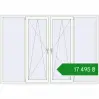 Ціноутворення Вікна 2400x1700 мм REHAU Euro 60 Білий (RAL 9016) з двох сторін. Ціна: ₴17,494.86